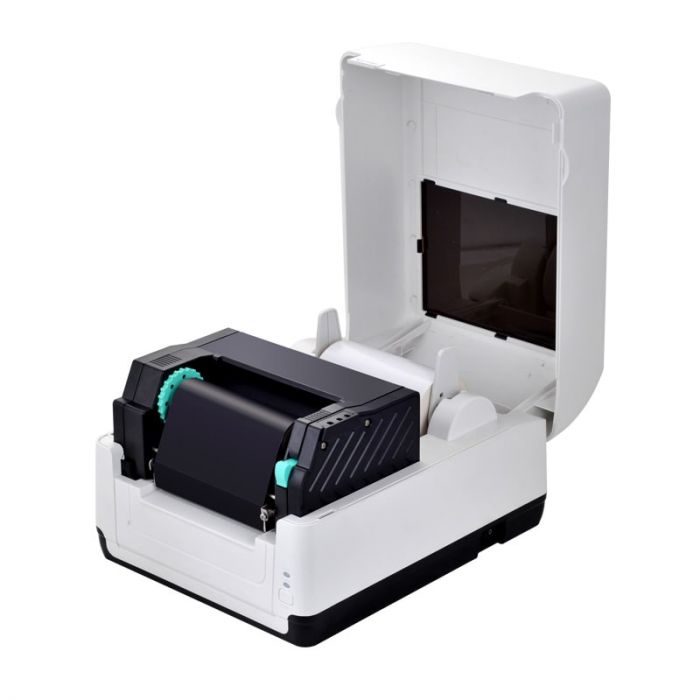 Принтер етикеток термотрансферний Xprinter XP-T451B USB білий