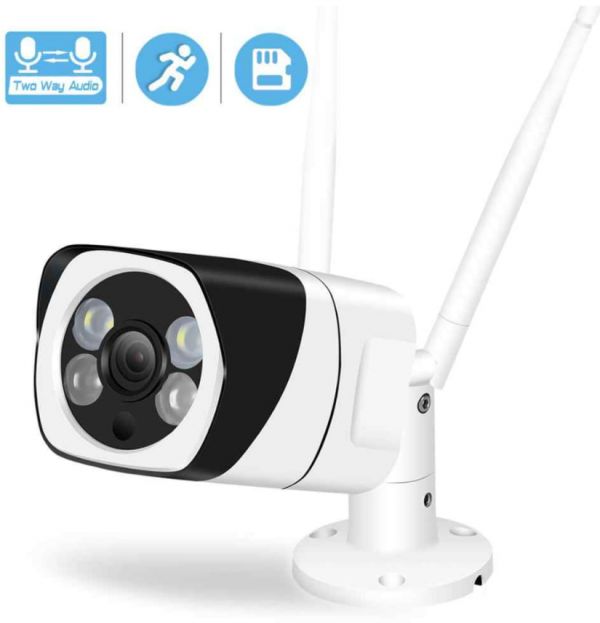 IP камера BESDER відеоспостереження Wi-Fi 2MP 6мм МІКРОФОН ДИНАМІК microSD wifi