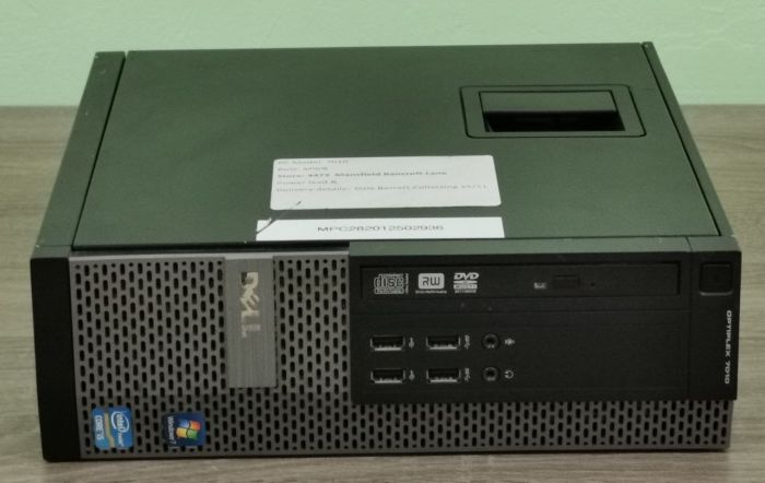 Комп'ютер вживаний Dell Optiplex 7010 SFF i3 4Гб 250Гб для роботи офіса