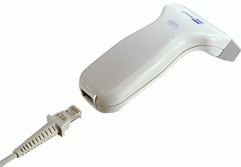 Сканер дротовий CipherLab 1090 Plus Virtual COM фотосканер CCD 1D штрих-коди