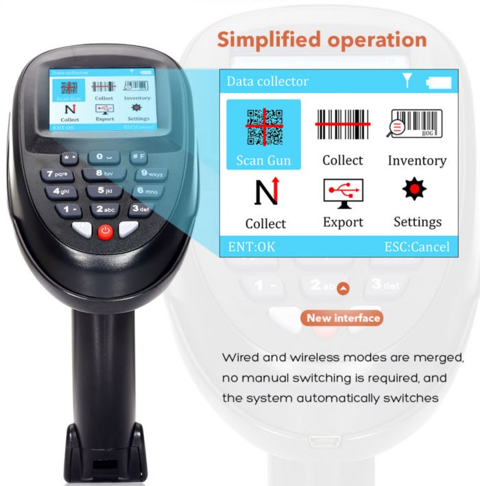 POS - термінал збору даних Trohestar NS-7108