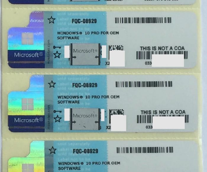 Ліцензія Windows 10 Pro Професійна Операційна система на 1ПК