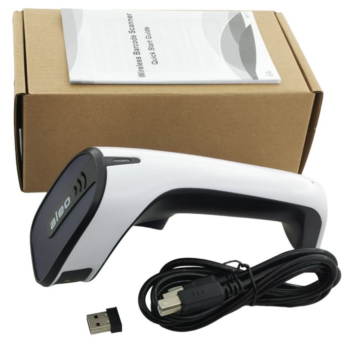 Сканер бездротовий ALEO AL-V10R 2500dpi CCD 1D штрих-коди