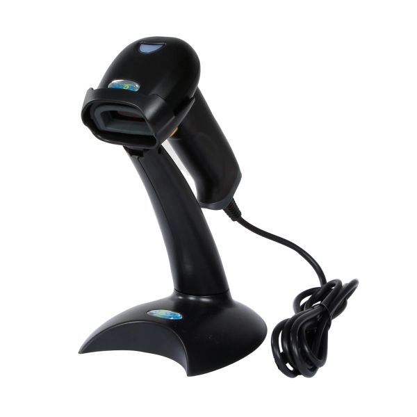 Сканер дротовий NETUM OCOM OCBS-LA06 з підставкою RS232 лазерний штрих-коди