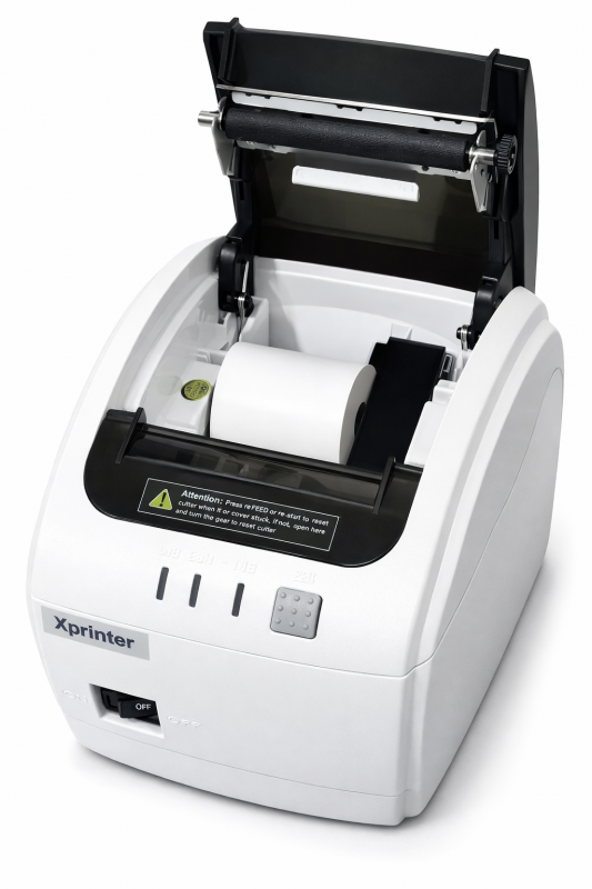 Принтер чеків Xprinter XP-Q800 LAN Ethernet+USB+rs232 білий