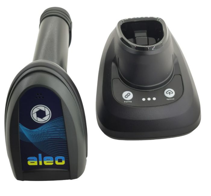 Сканер бездротовий ALEO AL-5208RC-BT з підставкою Bluetooth фотосканер 2D,1D QR коди