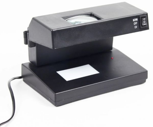 Детектор валют автоматичний AD-2138 9W UV автоматичний ламповий ультрафіолетовий 220В