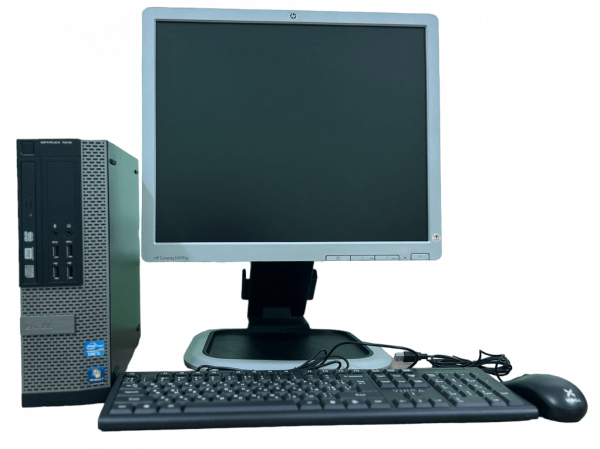 Комплект місце касира, SFF комп'ютер i3, Монітор 19дюймів, клавіатура мишка готовий виріб ВЖИВАНИЙ