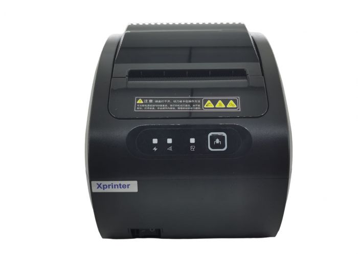 Принтер чеків Xprinter XP-T839L LAN Ethernet+USB чорний