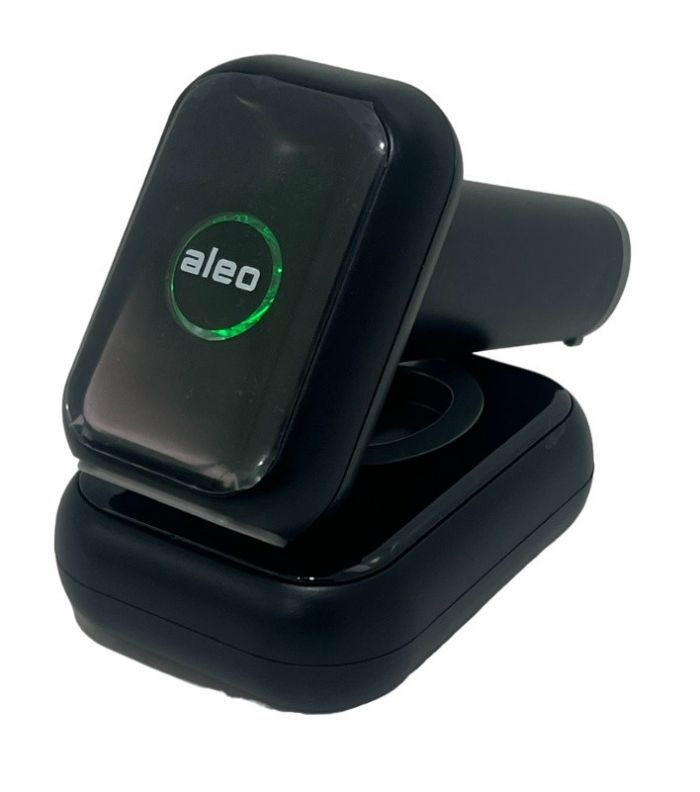 Сканер бездротовий ALEO AL-V26RT з підставкою фотосканер 2D,1D QR коди