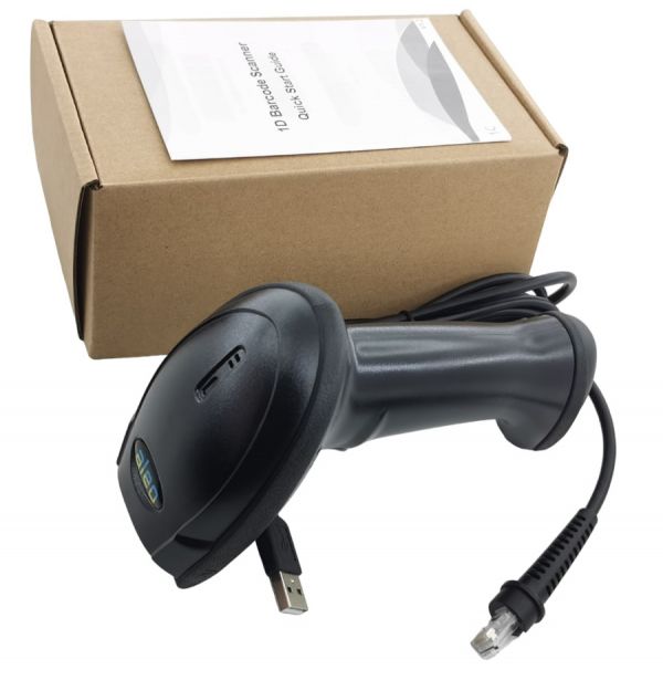 Сканер дротовий ALEO / Asianwell 9108 CCD 1D штрих-коди