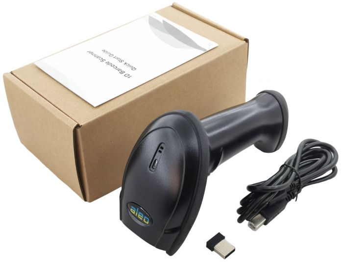 Сканер бездротовий ALEO / Asianwell 9108RB CCD 1D штрих-коди