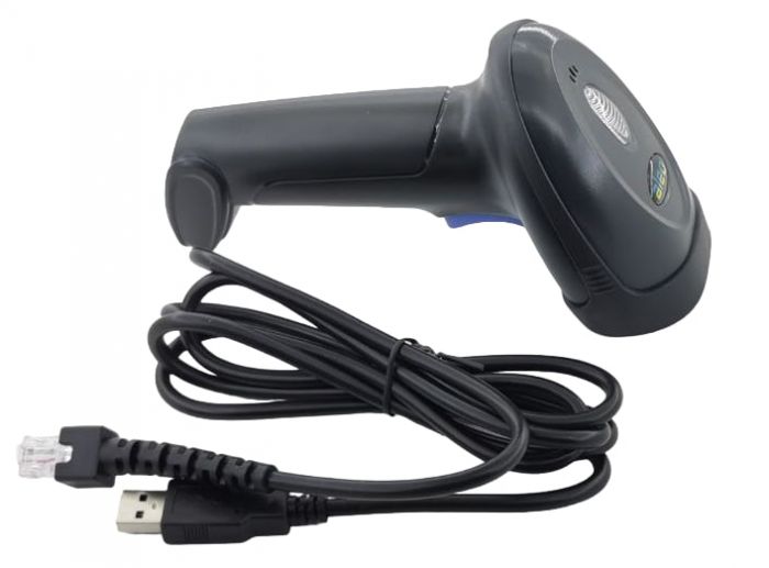 Сканер дротовий ALEO AL-OW10 2500dpi емуляція СОМ, префікс F7 CCD 1D штрих-коди