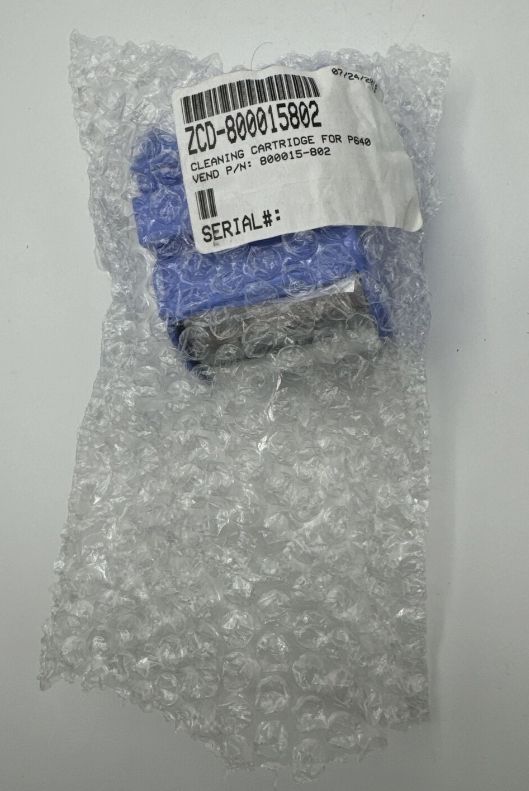 Картридж очищуючий Zebra для P630i, P640i (800015-802)