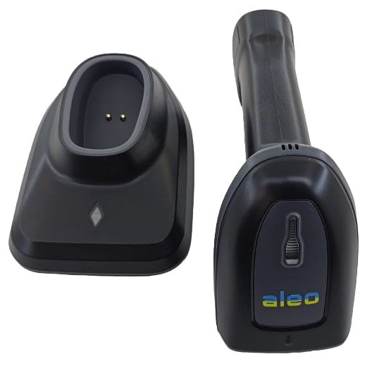 Сканер бездротовий ALEO AL-V28RT з підставкою фотосканер 2D,1D QR коди