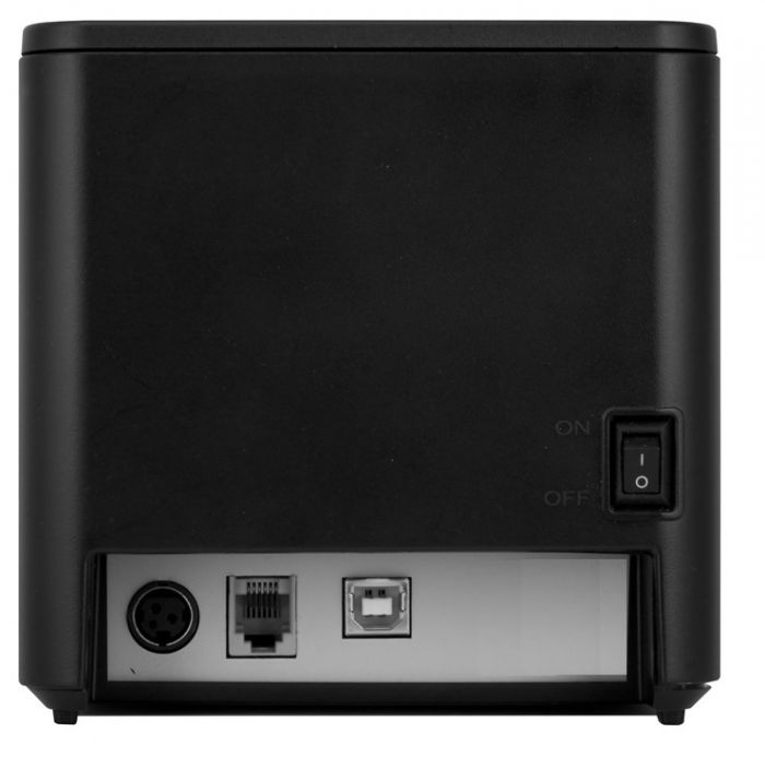 Принтер чеків Xprinter XP-T80Q WI-FI+USB  80/58 мм чорний WIFI
