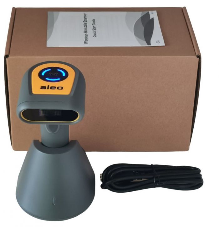 Сканер бездротовий ALEO AL-EX5RT з підставкою CCD 1D штрих-коди