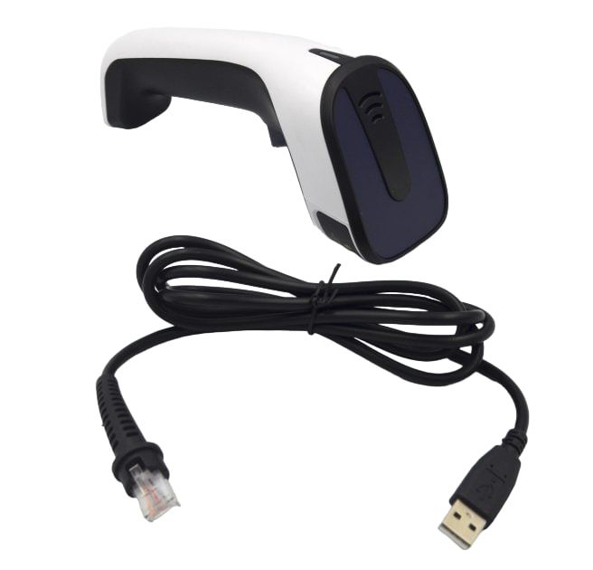 Сканер дротовий Asianwell AW-V20 фотосканер 2D,1D QR коди