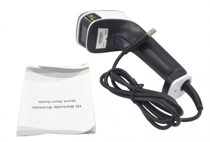 Сканер дротовий Asianwell AW-V20 фотосканер 2D,1D QR коди