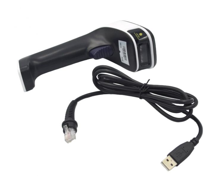 Сканер дротовий Asianwell AW-V20 фотосканер 2D,1D QR коди