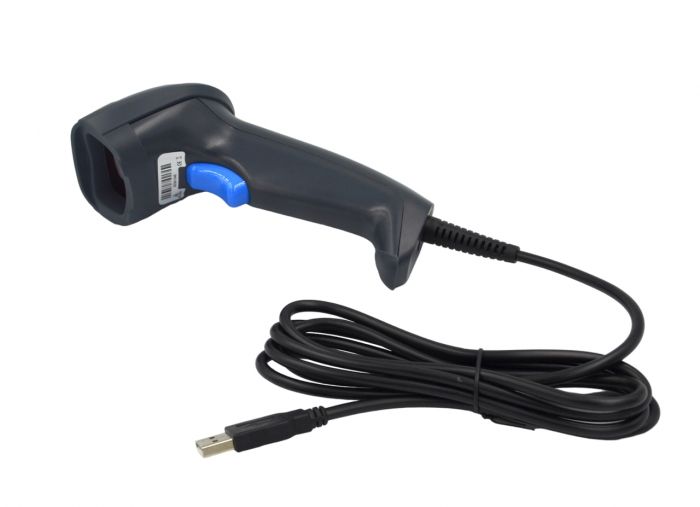 Сканер дротовий Asianwell AW-2055 лазерний штрих-коди