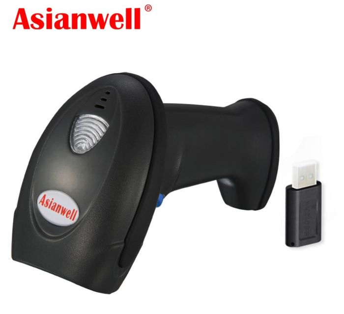 Сканер бездротовий Asianwell AW-6208RB Bluetooth фотосканер 2D,1D QR коди