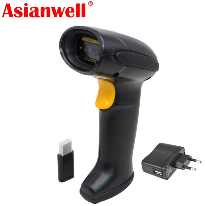 Сканер бездротовий Asianwell AW-6208RB Bluetooth фотосканер 2D,1D QR коди