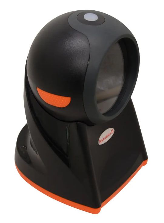 Сканер стаціонарний Asianwell AW-8602 Omni фотосканер 2D,1D QR коди